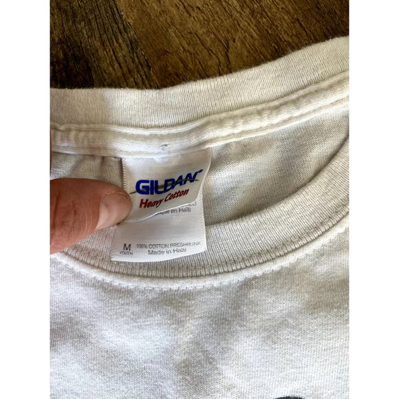 Vintage Youth Medium Super Mario White Character Graphic Tee - Picture 4 of 6